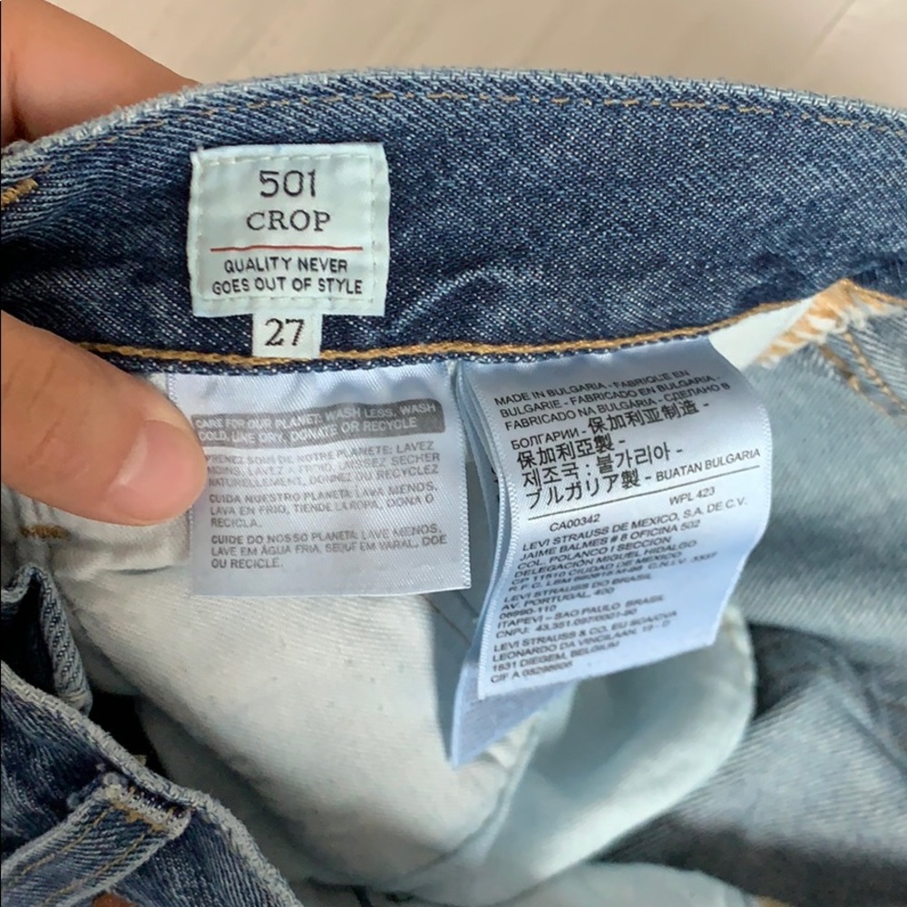 Levi’s 501 Blue Jeans - Picture 5 of 8